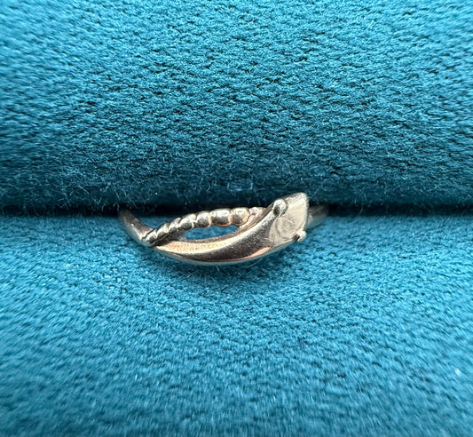 9ct gold snake ring